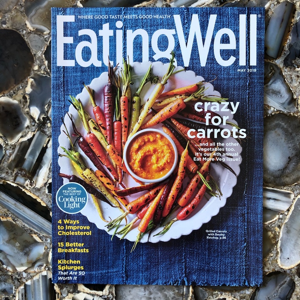 4️⃣/$12 May 2019 Eating Well Magazine